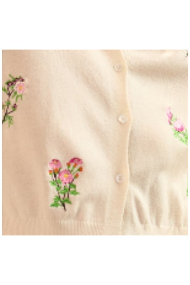 Forget Me Not Cardigan, Alternate, color, White Multi