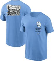 Jordan Brand Men's Jordan Brand Valor Blue Oklahoma Sooners Record Shattered 2-Hit T-Shirt