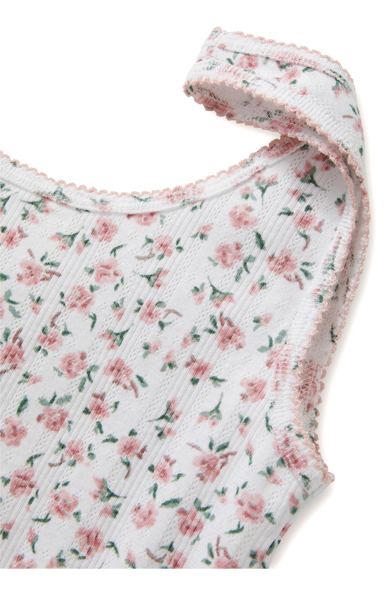 Petite Plume Pima Cotton Pointelle Sleep Tank, Alternate, color, 