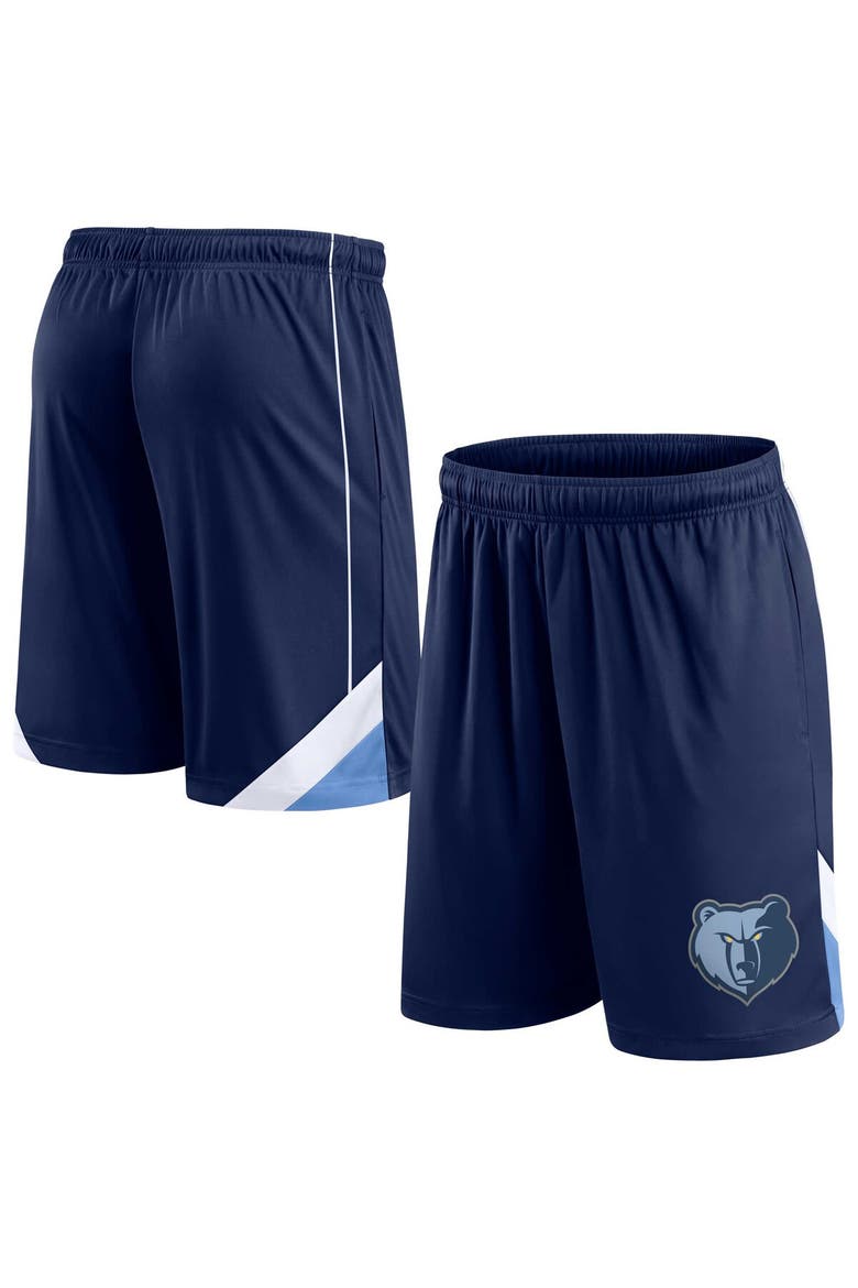 Men's Fanatics Branded Navy Memphis Grizzlies Slice Shorts, Alternate, color, Navy