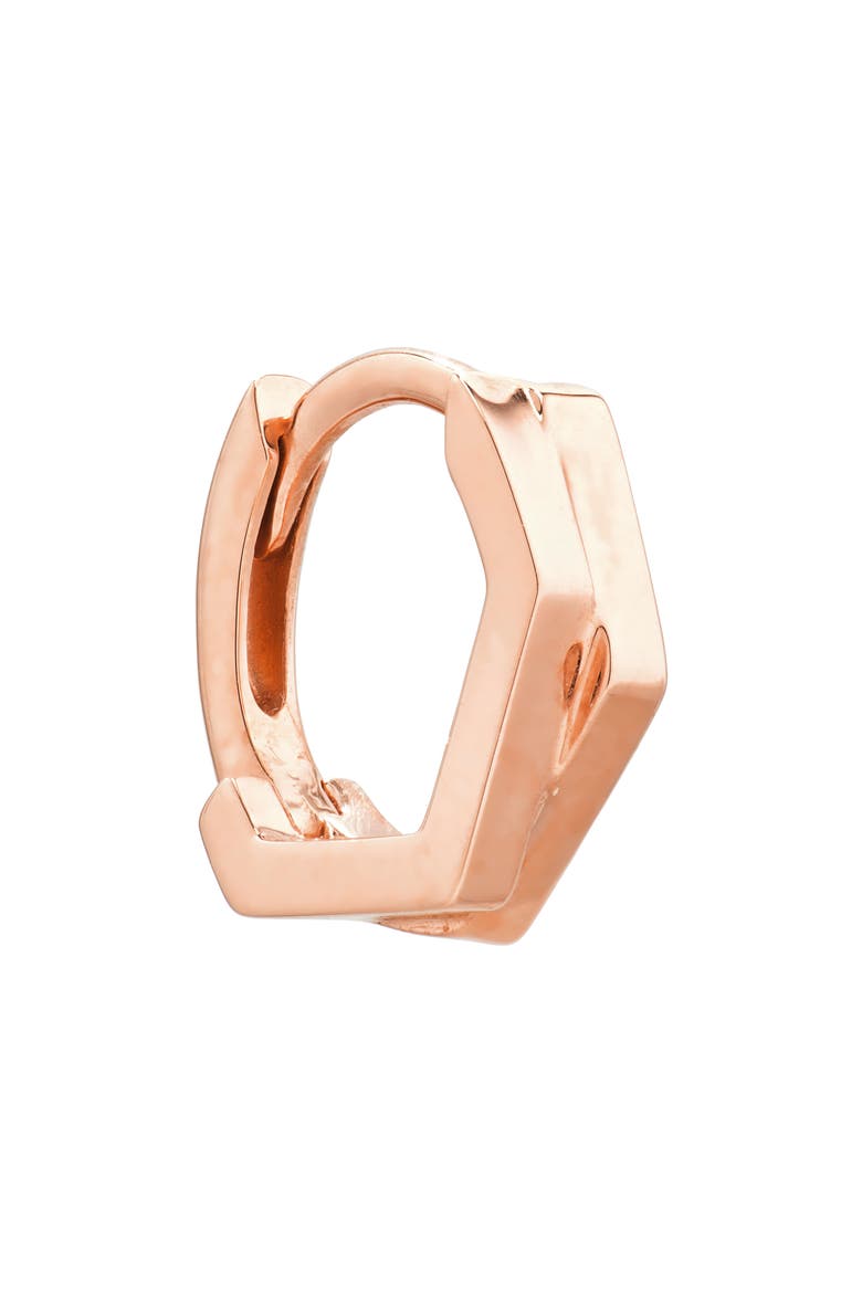 Antifer 2-Row Hoop Earring, Alternate, color, ROSE GOLD
