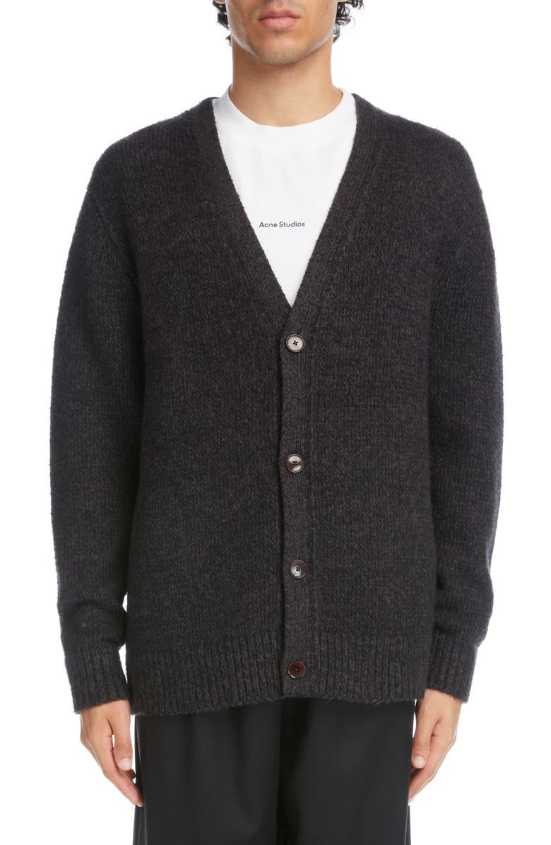 Acne Studios V-Neck Cardigan, Main, color,