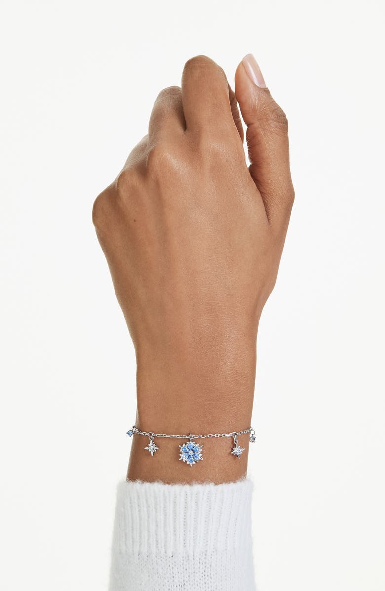 Swarovski Magic Charm Bracelet, Alternate, color, Blue