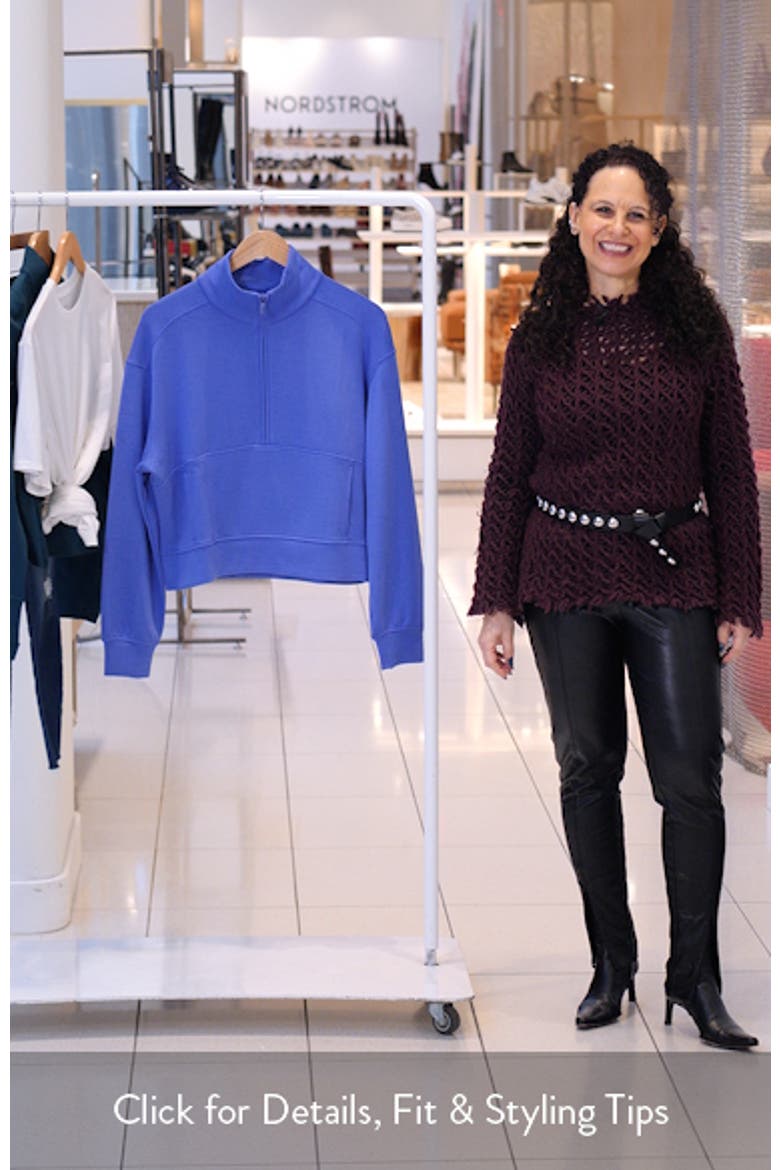 Skyloft Soft Half Zip Sweatshirt video