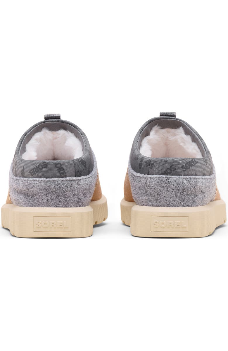 SOREL Byways<sup>™</sup> Faux Fur Lined Mule Slipper, Alternate, color, Quarry/ Tawny Buff