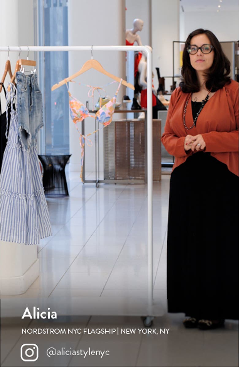 Pick Me Up Triangle Bikini Top, sales video thumbnail