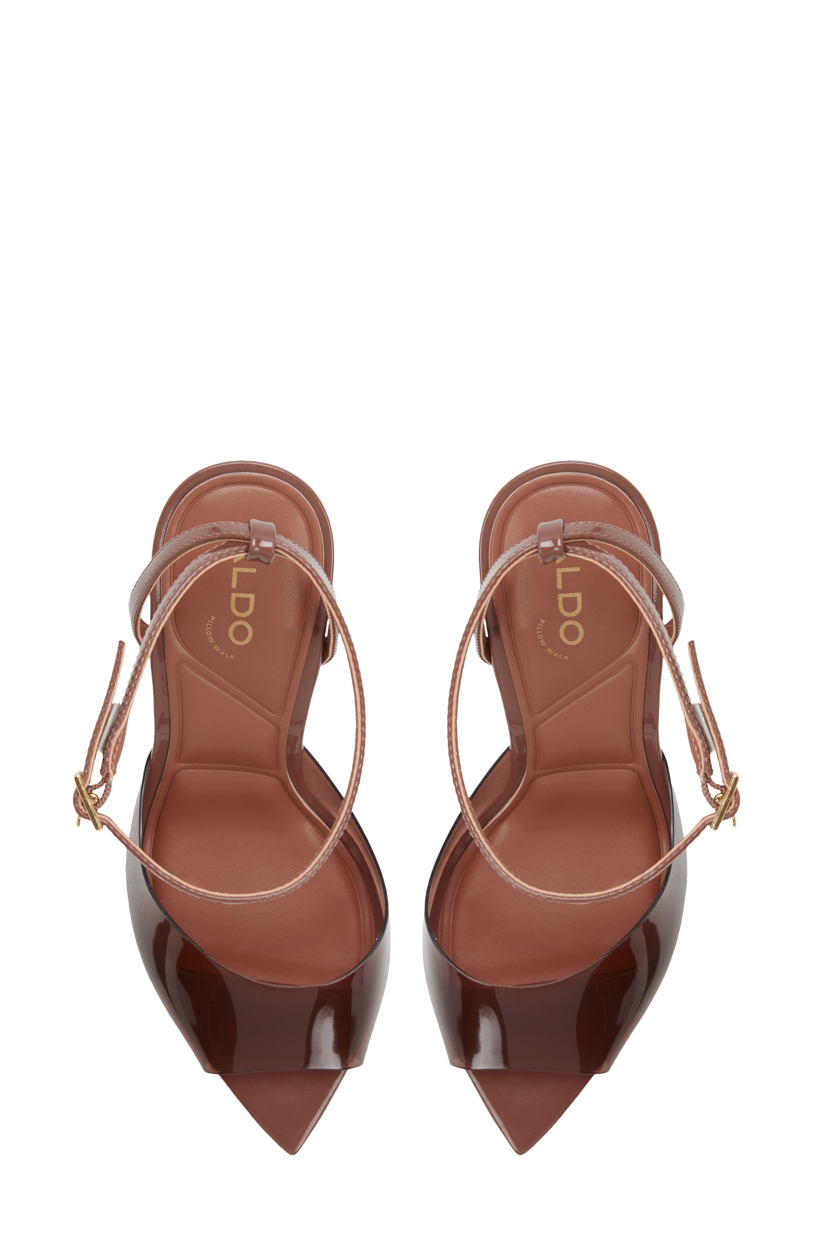 ALDO Belen Ankle Strap Peep Toe Sandal, Alternate, color, 