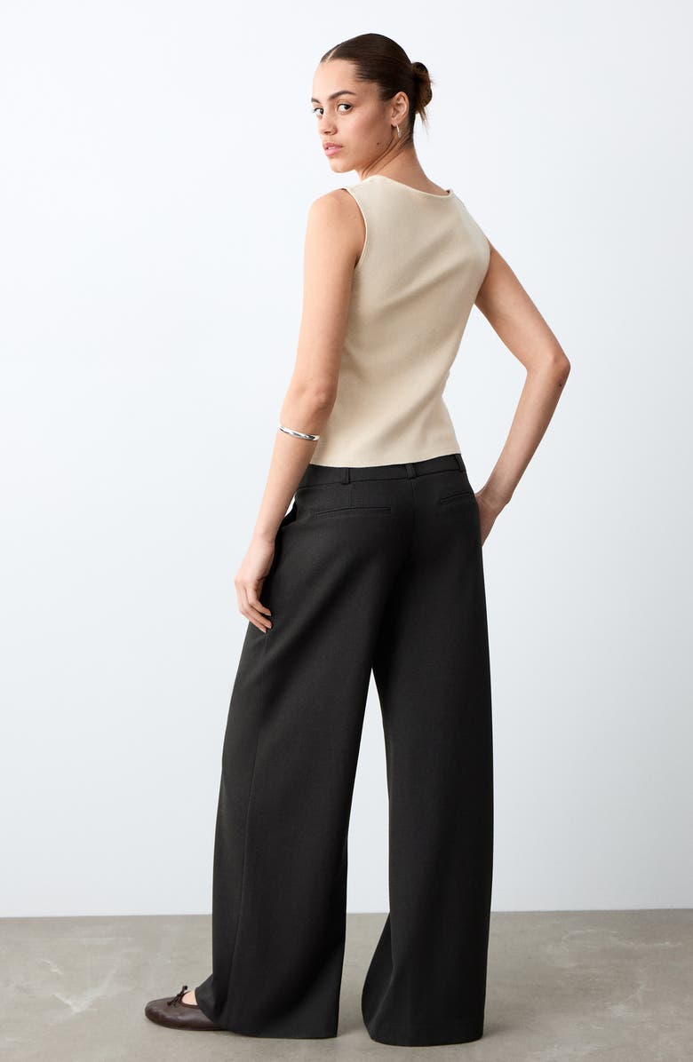 MANGO TEEN Straight Leg Suit Pants, Alternate, color, 