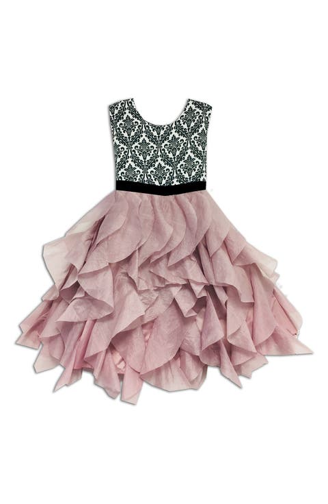 Kids' Cascading Ruffle Dress (Little Kid)
