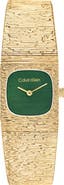 Calvin Klein Sophisticated Square Quartz Mesh Strap Watch, 20mm