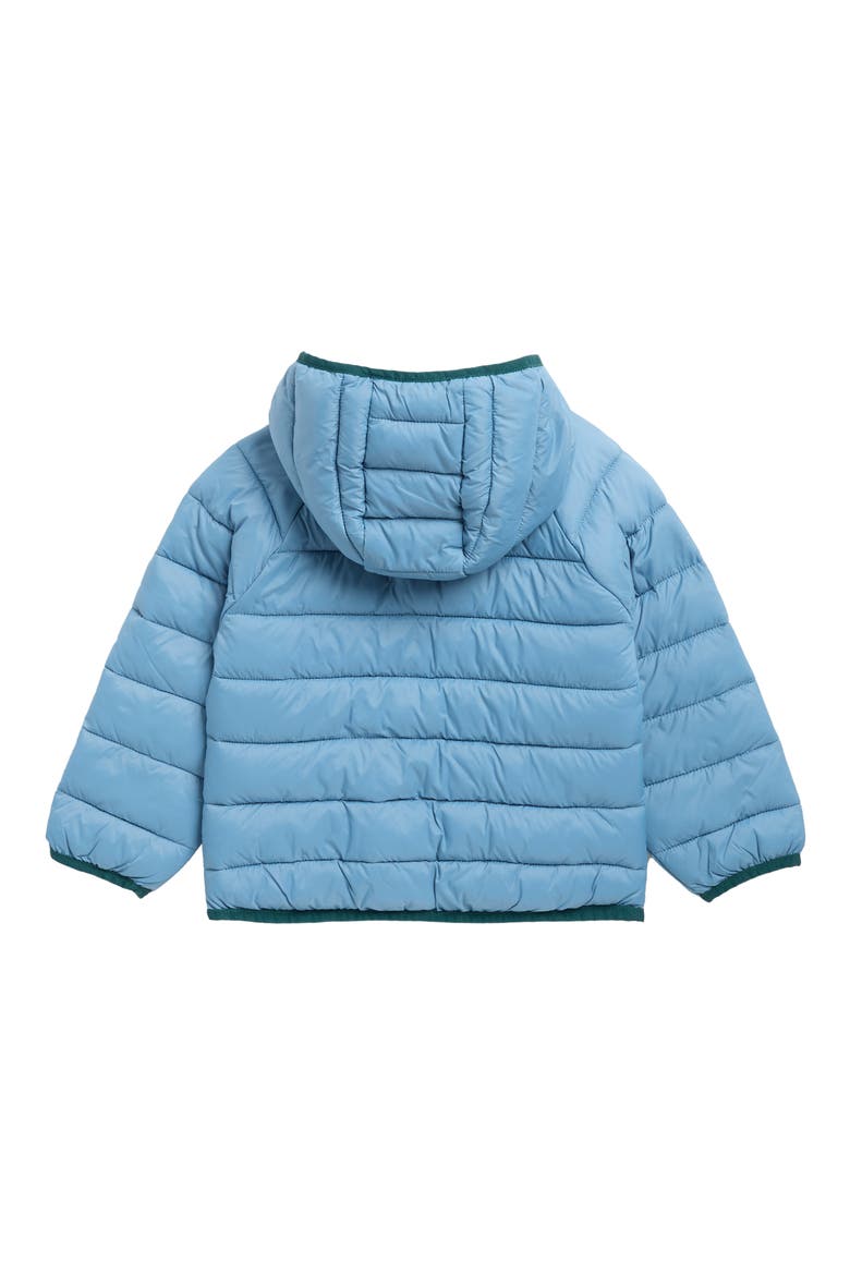 Kids' Pack-Away Padded Jacket, Alternate, color, MID-BLUE