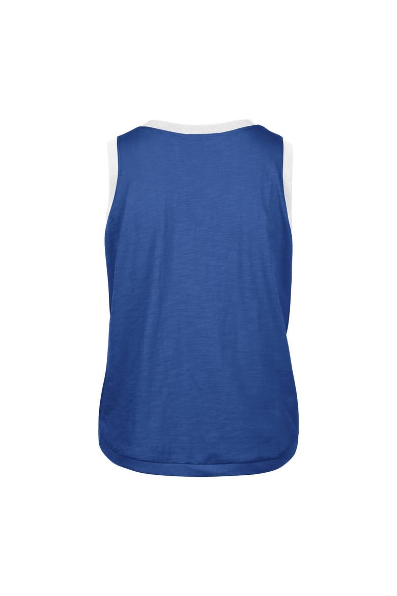 Women's '47 Royal Kentucky Wildcats Premier Ringer Tank Top, Alternate, color, Royal