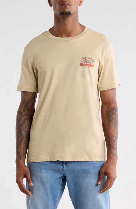 Halftone Wave Logo Graphic T-Shirt