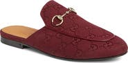 Gucci Princetown GG Canvas Loafer Mule