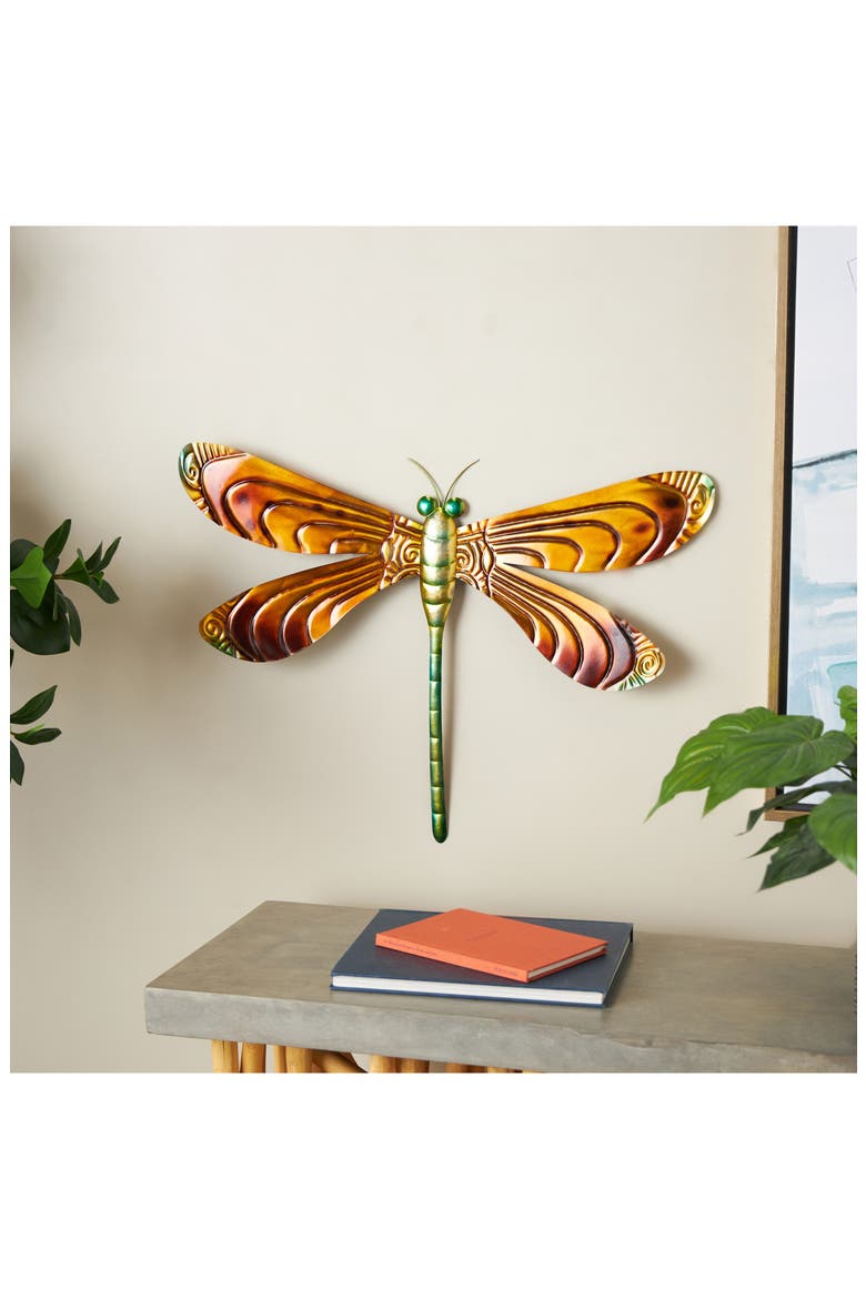 Dragonfly Wall Decor, Alternate, color, MULTI COLORED
