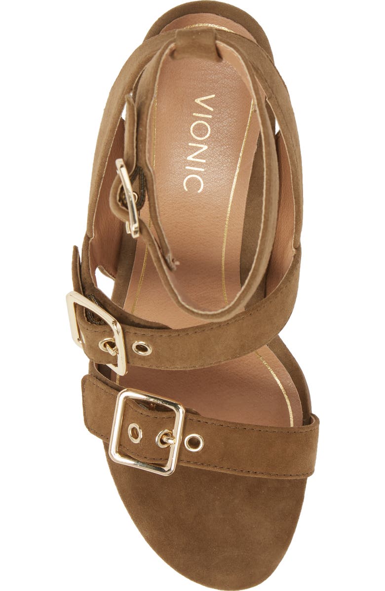 VIONIC WITH ORTHAHEEL Vionic Carmel Block Heel Sandal, Alternate, color,