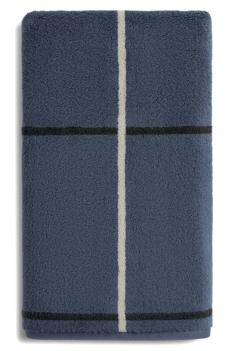 ORGANIC PLUSH TOWELS, Alternate, color, DUSK WINDOWPANE