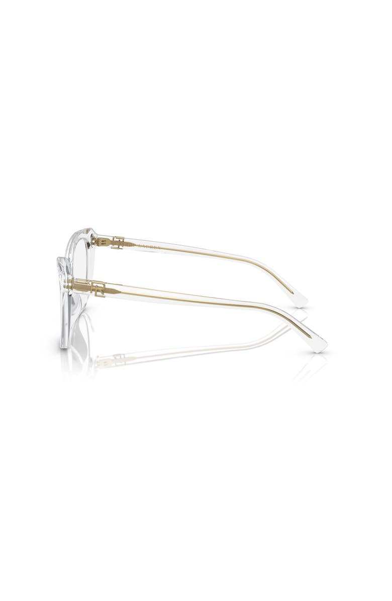 Ralph Lauren 54mm Cat Eye optical glasses, Alternate, color, Transparent