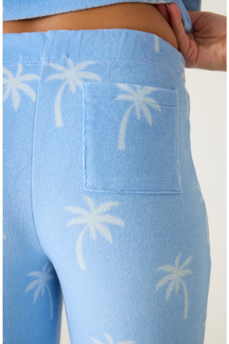 Cabana Terry Pajama Pants, Alternate, color, BRIGHT BLUE
