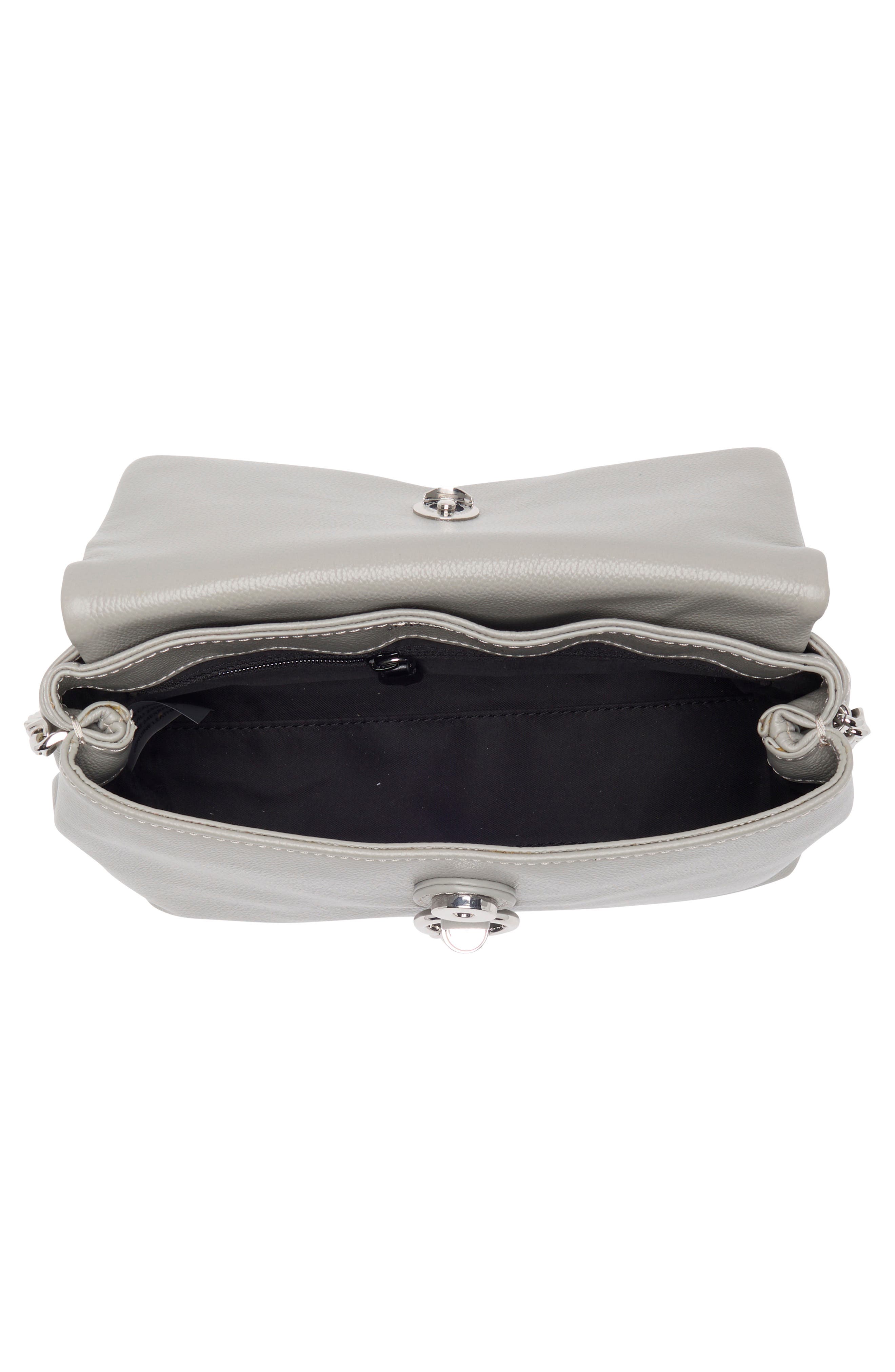 Rebecca Minkoff Leather Flap Crossbody Bag, Alternate, color, 