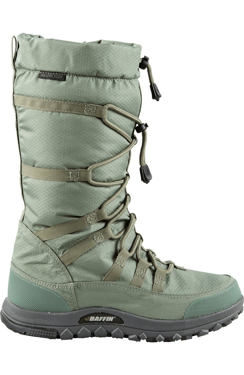 Baffin Escalate Waterproof Winter Boot, Alternate, color, Sea Green