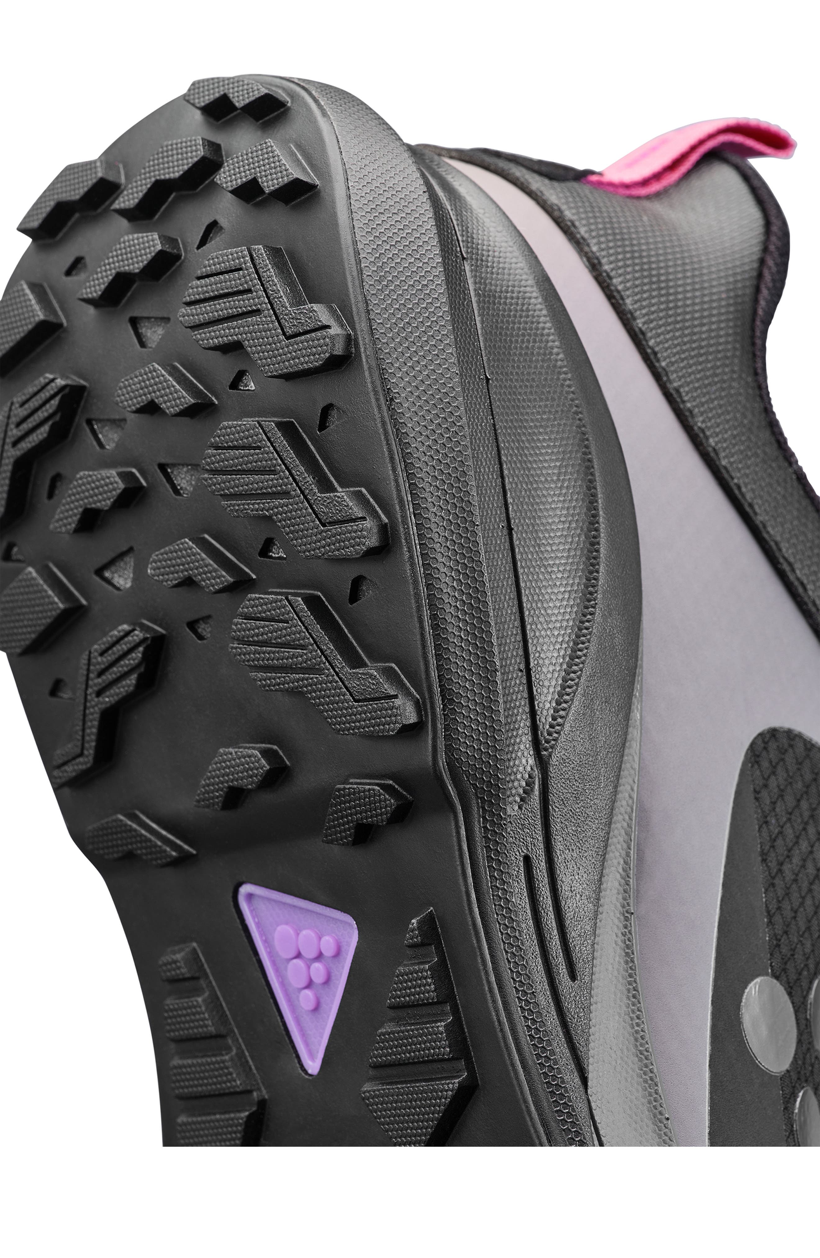 Craft Pure Trail X Running Shoe, Alternate, color, Black