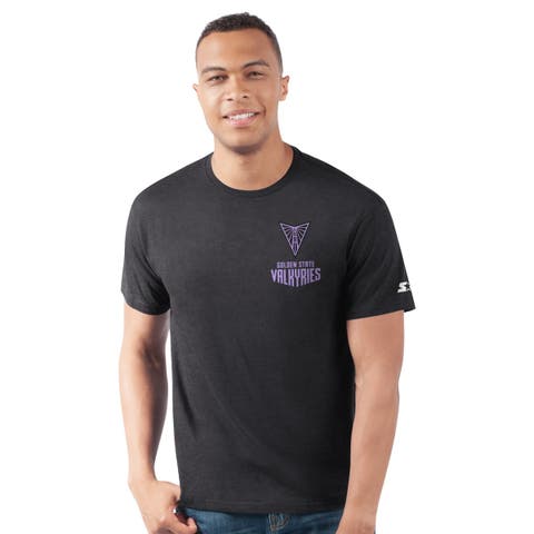 Men's Starter  Black Golden State Valkyries WNBA 30th Anniversary Prime Time T-Shirt