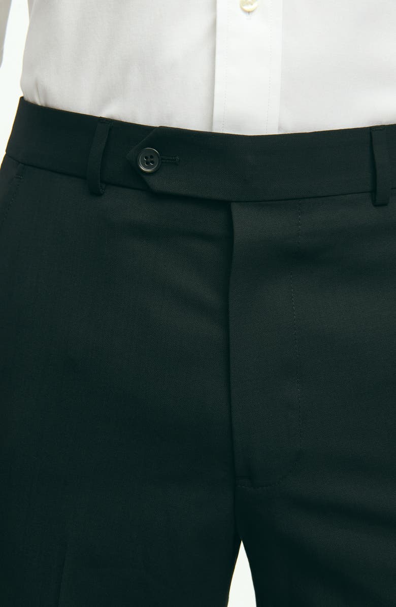 Brooks Brothers Performance Water Repellent Wool Suit Pants, Alternate, color,
