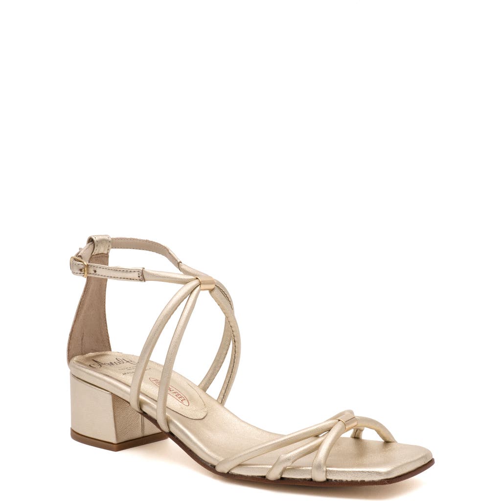 Amalfi By Rangoni Manchester Ankle Strap Sandal In Polaris Etoile