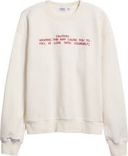 THE MAYFAIR GROUP Self Love Club Fleece Graphic Sweatshirt
