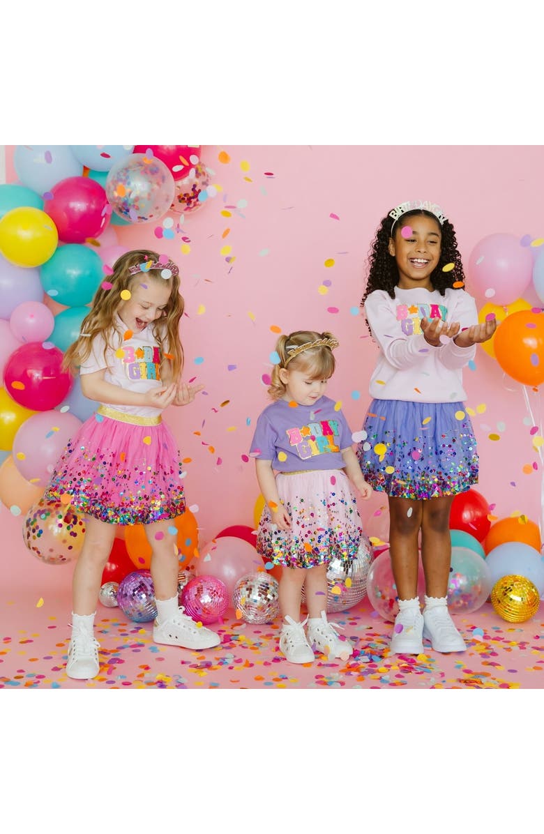 Sweet Wink Lavender Confetti Tutu, Alternate, color, Lavender