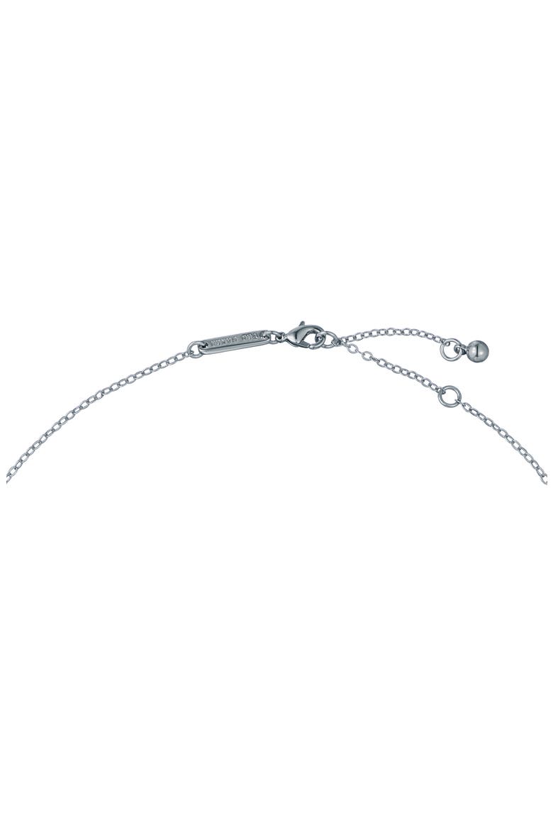 Heri Crystal Hoop Pendant Necklace, Alternate, color, SILVER TONE CLEAR CRYSTAL