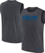 Nike Men's Nike Charcoal Indianapolis Colts Primetime Legend Performance Muscle Tank Top