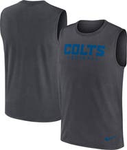 Nike Men's Nike Charcoal Indianapolis Colts Primetime Legend Performance Muscle Tank Top