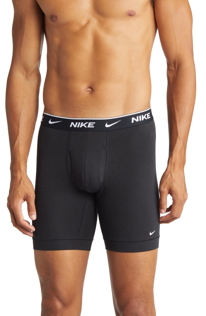 Nike 3-Pack Everyday Cotton Stretch Boxer Briefs, Alternate, color,