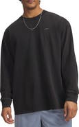 Under Armour Oversized Washed Long Sleeve Performance T-Shirt