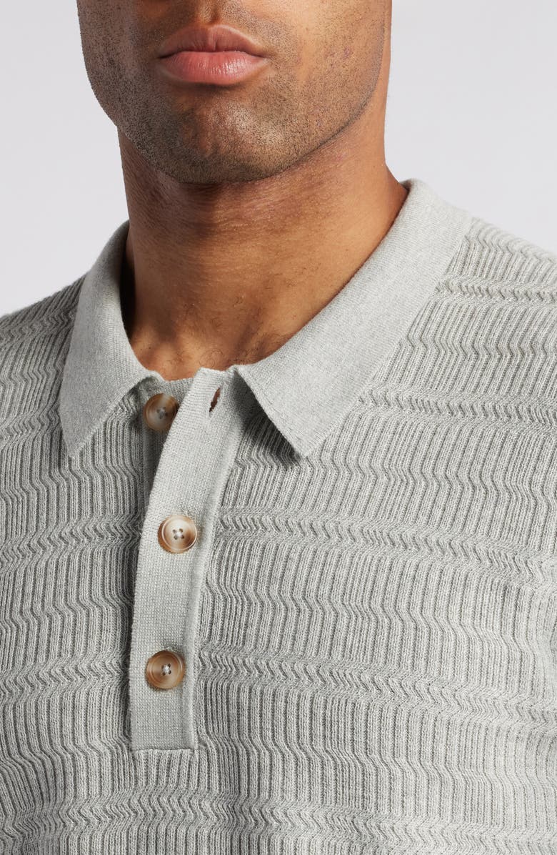 Rails Nathan Cotton Blend Polo Sweater, Alternate, color, 