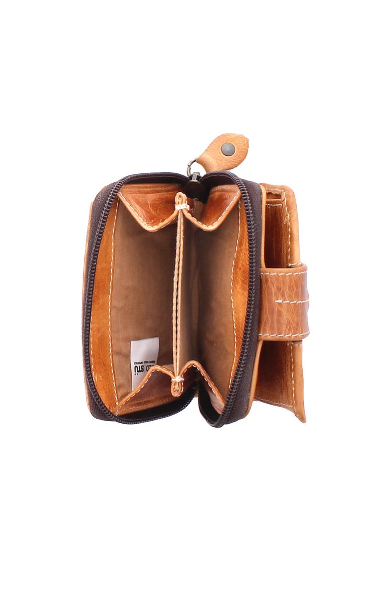 Bed Stu Plus Wallet, Alternate, color, Pecan Dd