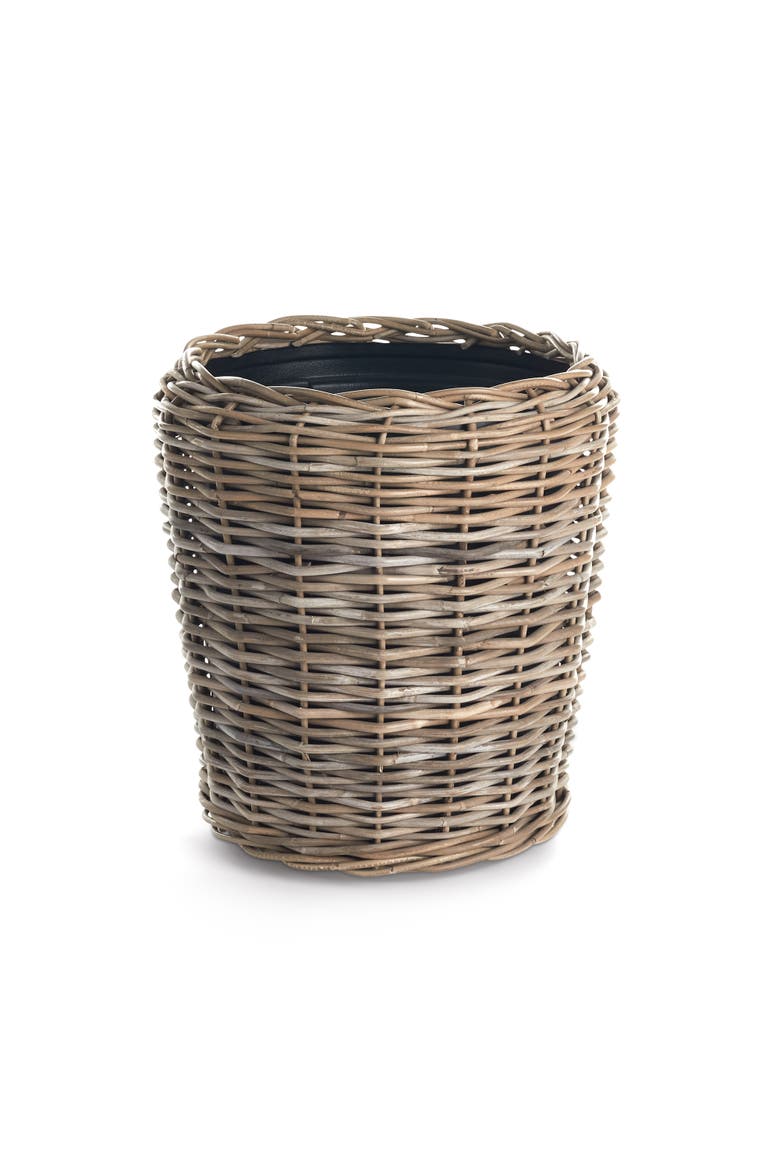 Woven Dry Basket Planter 17.75", Main, color, Beige