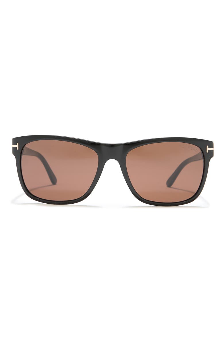 TOM FORD 59mm Giulio Rectangle Sunglasses, Main, color, 