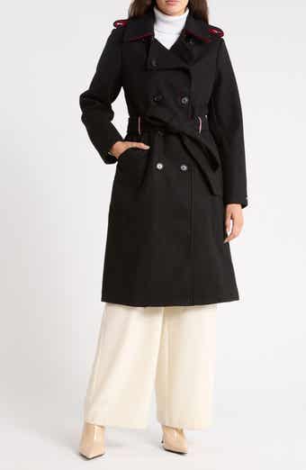 Double Breasted Belted Coat
