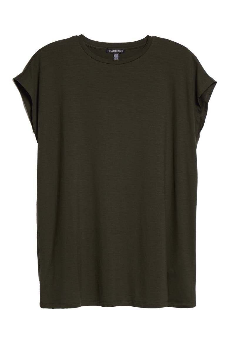 Tunic T-Shirt, Alternate, color, SEAWEED