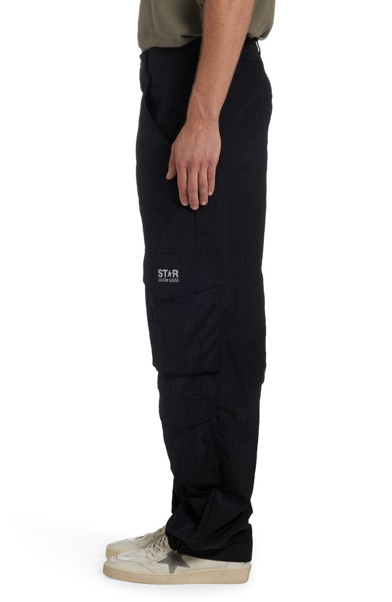Golden Goose Star Nylon Cargo Pants, Alternate, color, 