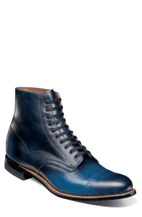 Madison Cap Toe Lace Up Boot (Men)