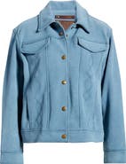 Frye Cow Split Leather Jacket