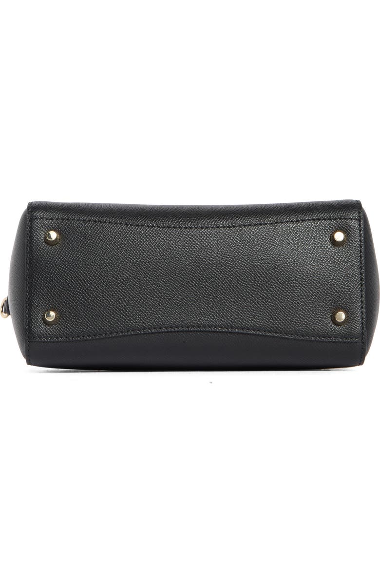 Furla Minerva Mini Satchel Tote Bag, Alternate, color, Nero