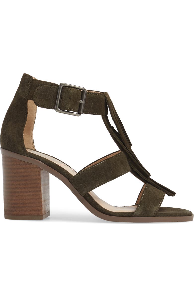 Sole Society 'Delilah' Fringe Sandal, Alternate, color,