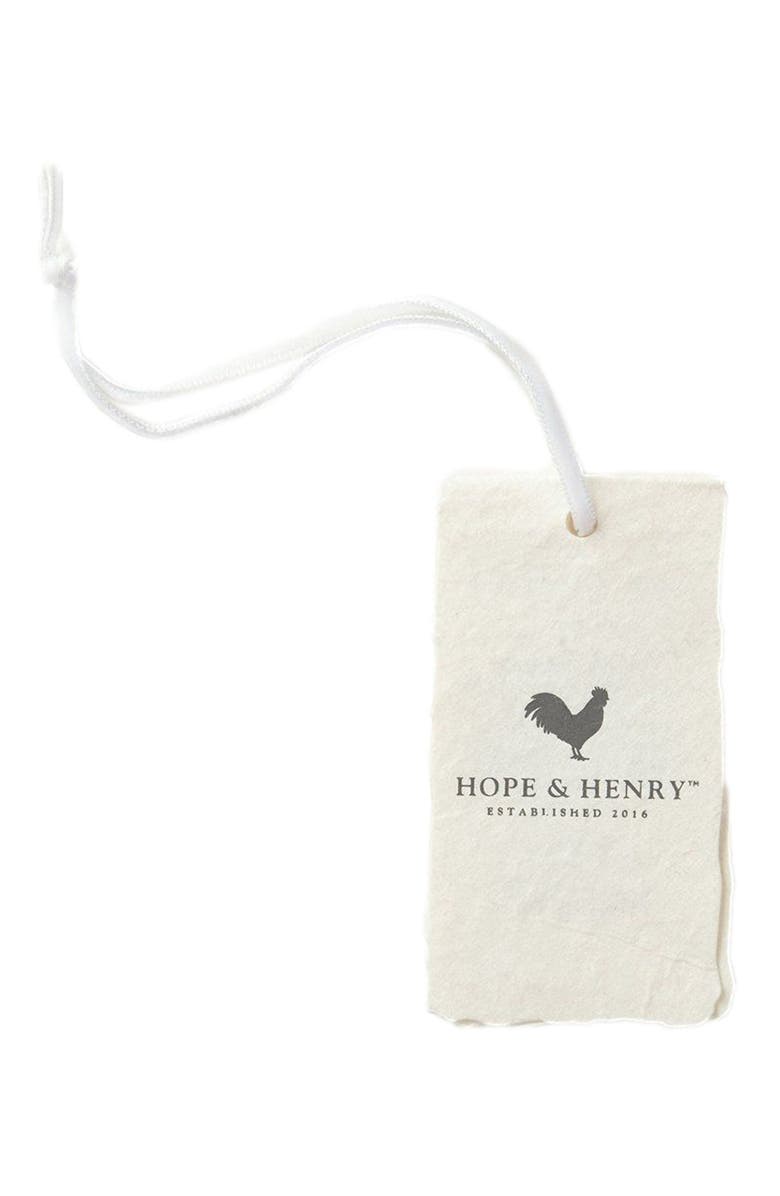 Hope & Henry Baby Girls' Rib Knit Jumpsuit, Infant, Alternate, color, 