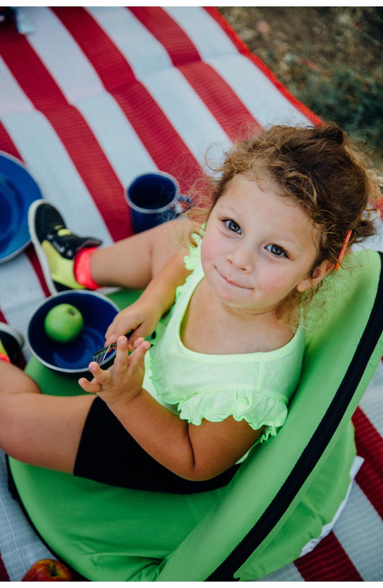 Pacific Play Tents Kids' Multi Fold Padded Seat, Alternate, color, Green