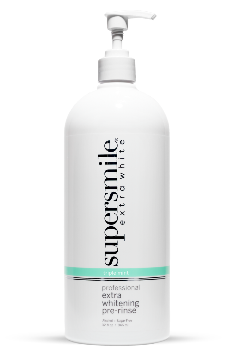 Supersmile Jumbo Extra White Pre-Rinse, Main, color, White
